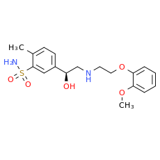 (+)-Amosulalol