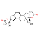 2α,17α-Diethynyl-A-nor-5α-androstane-2β,17β-diol diacetate