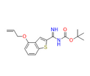 (E)-tert-butyl (4-(allyloxy)benzo[b]thiophen-2-yl)(amino)methylenecarbamate