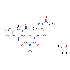 Trametinib DMSO solvate