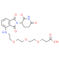 Thalidomide-NH-PEG3-propionic acid