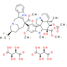 Vinflunine ditartrate