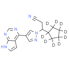 (Rac)-Ruxolitinib D9