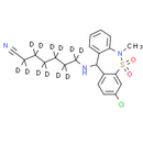 Decarboxy Tianeptine-d12 (nitrile)