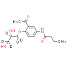 (Rac)-des(isopropylamino) Acebutolol-d5