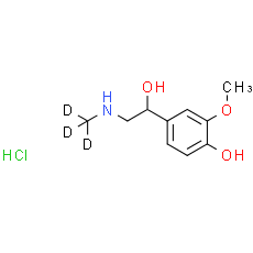 (rac)-Metanephrine-d3 hydrochloride