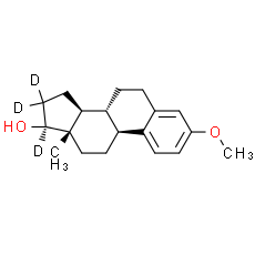 (8R, 9S, 13S, 14S, 17S)-3-Methoxy-13-methyl-7, 8, 9, 11, 12, 13, 14, 15, 16, 17-decahydro-6H-cyclopenta[a]phenanthren-17-ol-d3