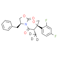 (4S)-3-[(2R)-2-[(2R)-2-(2, 4-Difluorophenyl)oxiranyl]-1-oxopropyl]-4-benzyl-2-oxazolidinone-d3