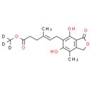 (E/Z)-O-Desmethyl mycophenolic acid methyl ester-d3