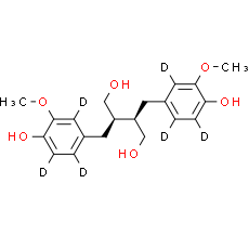 (+)-Secoisolariciresinol-d6