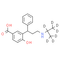 (Rac)-5-Carboxy desisopropyl tolterodine-d7