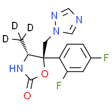 (4R, 5R)-5-(2, 4-Difluorophenyl)-4-methyl-5-(1H-1, 2, 4-triazol-1-ylmethyl)-2-oxazolidinone-d3