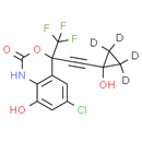 (Rac)-8, 14-Dihydroxy Efavirenz-d4