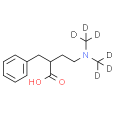 α-[2-(Dimethylamino)ethyl] hydrocinnamic acid-d6