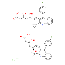 (3S, 5S)-Pitavastatin calcium